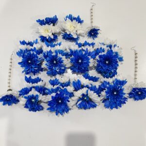 FL23 Earring And Tikaa With Blue Chrys 300x300