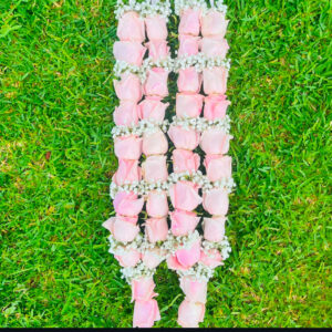 G26 Light Pink Roses With Babys Breath For 2 Roses 300x300