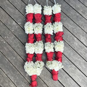G54 White CarnationsRed Roses And Babys Breath 300x300