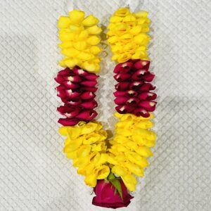 PG26 Garland With YellowRed Rose Petals 300x300